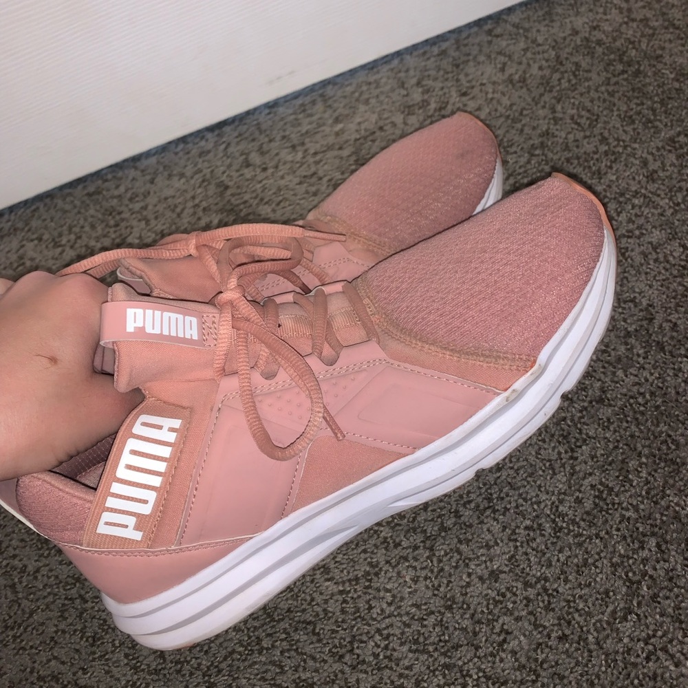 Pink Athletic Puma Shoes
